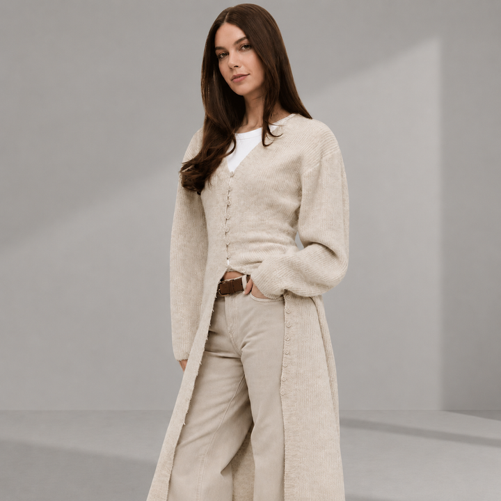 Lauratilo Knitted Cardigan Dress