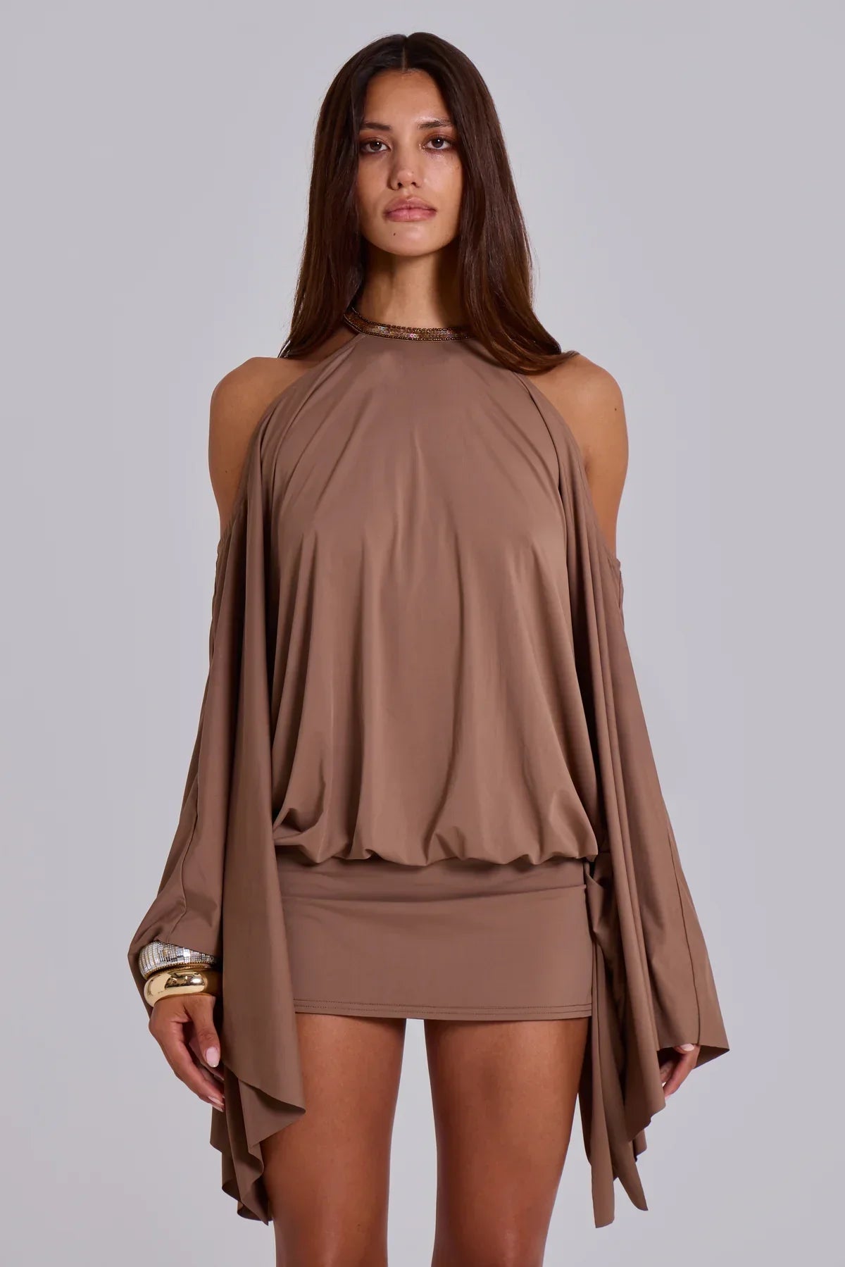 Alula Embellished Butterfly Mini Dress