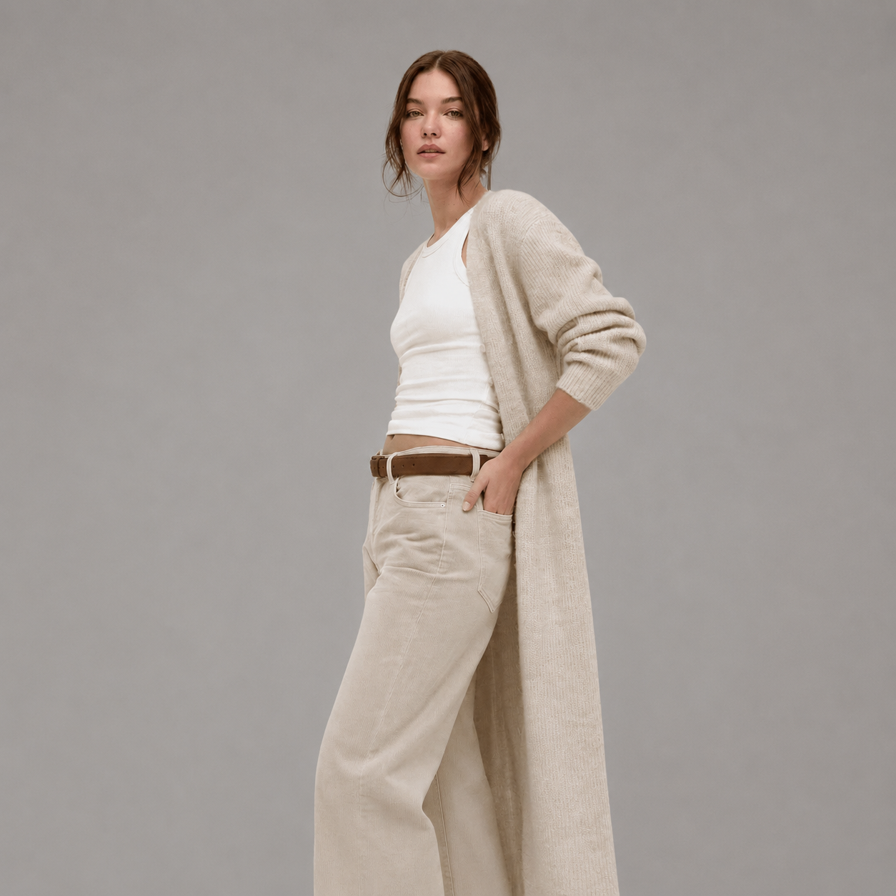Lauratilo Knitted Cardigan Dress