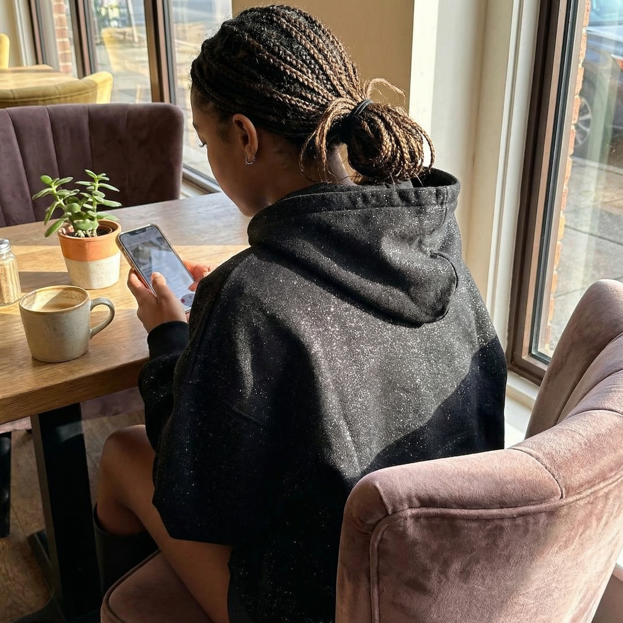 Lauratilo Original Black Hoodie